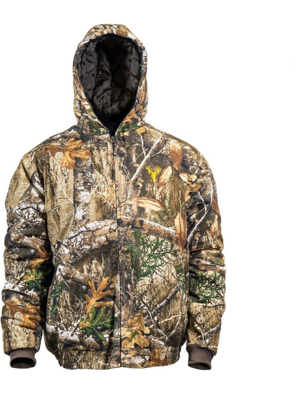 HOT SHOT Youth Insulated Twill Camo Hunting Jacket, Insulated Boy's Winter Coat